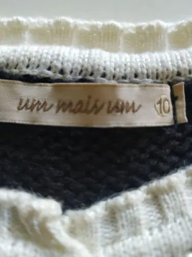 Casaqueto da "um mais um", tamanho 10.