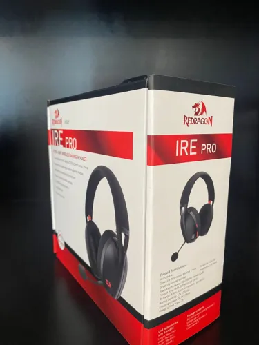 ? Headset Gamer Redragon IRE Pro - Liberdade Sem Fios e Alta Performance!