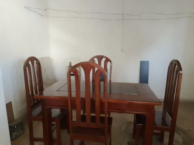 Mesa de madeira maciça sala jantar