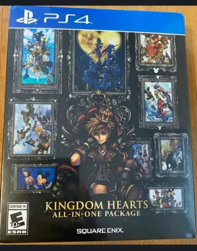 Kingdom Hearts ALL in One - Mídia física Completo