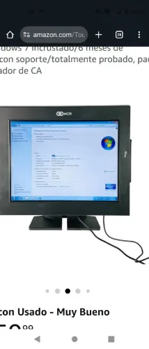 ALL in one toch NCR em funcionamento ótimo para comércio 