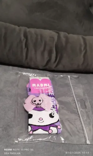 Meias Kuromi Nice Socks Tik-Tok Importada