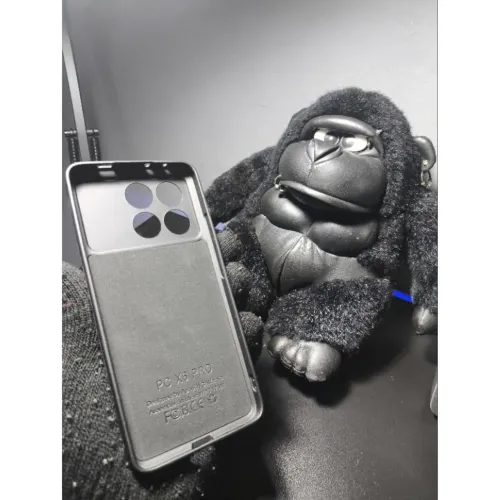 Case Capa Protetora Fosca POCO X6 PRO 5G | TPU Flexível Preto | 2mm Espessura | Novo