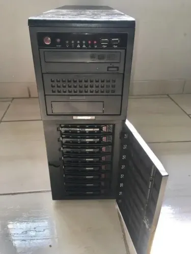 Servidor Supermicro Diebold 24mb memória Xeon E5620 