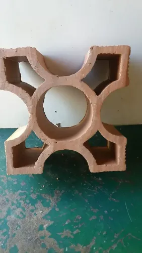 Tijolo vazado Reto decorativo de cerâmica