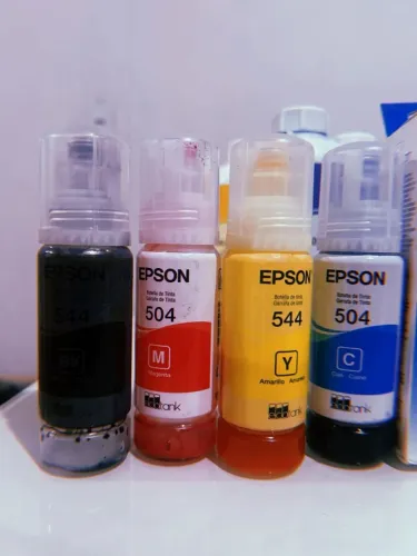 Kit Recarga de Tinta Impressora EcoTank Epson/Canon/HP