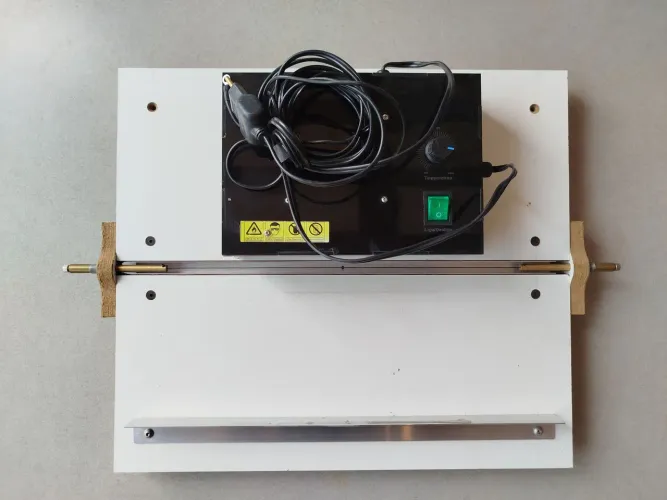 Máquina dobradora de acrílico com transformador toroidal 220v