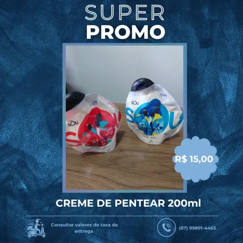 Creme para pentear Natura Sou