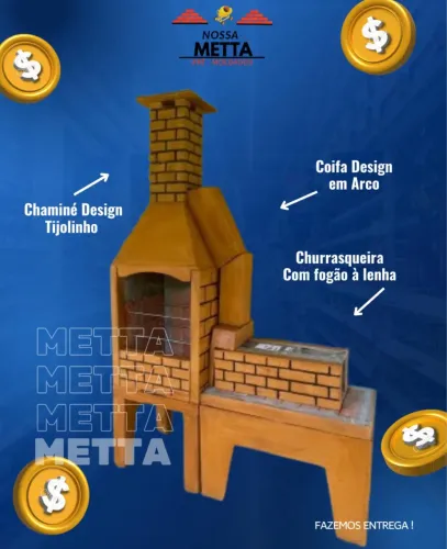 Churrasqueira pré-moldada de alta qualidade !