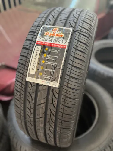 Pneu Remolde 225/45R17 Crystone 100% vipal 