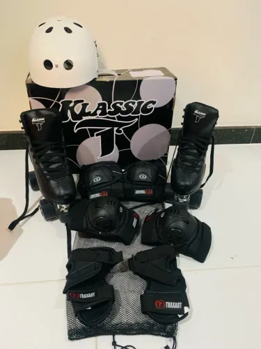 Kit Patins  n36 Traxart Klassic Quad Completo 