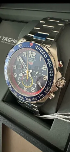 Relógio Tag Heuer Fórmula 1 Red Bull Team com nota fiscal original