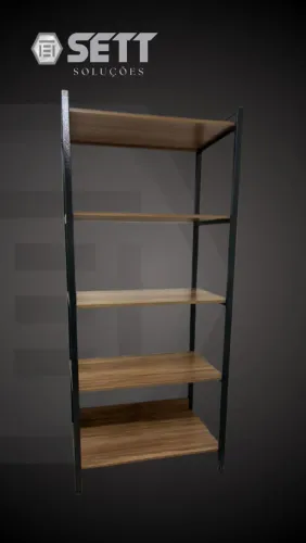 Expositor de Equipamentos / ESTANTES