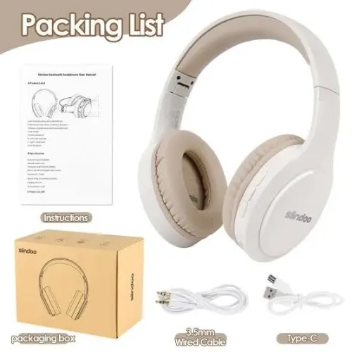 Fone de Ouvido Bluetooth SLINDOO CAQUE- Novo!