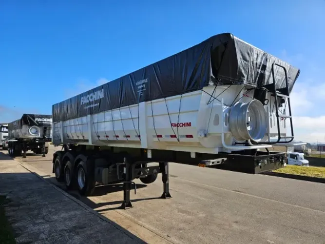 Basculante Facchini Ano 25 0km Pronta Entrega com ABS Roda disco 30m³SEM PNEU