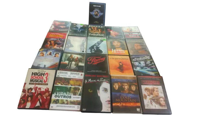 Lote de 21 dvds de filmes internacionais originais