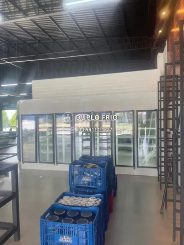 Câmara fria para conveniências e mercados 
