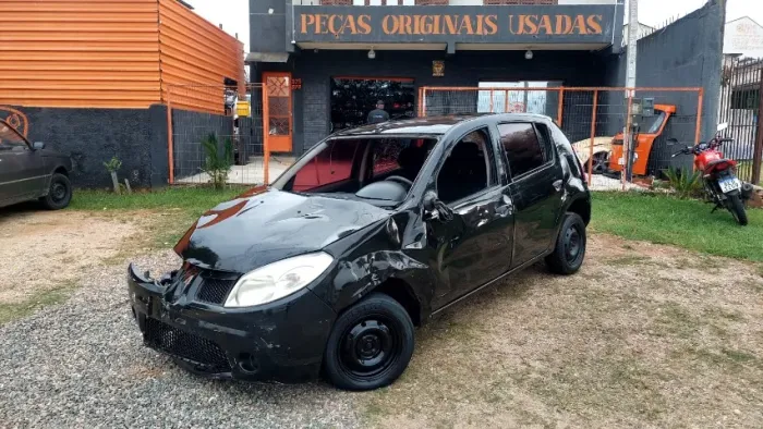 SUCATA DE RENAULT SANDERO 1.0 2011 - veiculo baixado