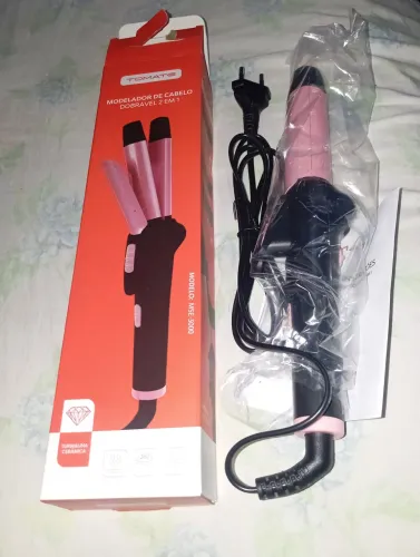 Modelador de Cabelo Dobrável 2 em 1 Kit de lixa elétrica portátil 