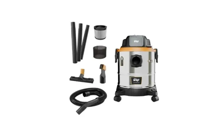 Aspirador de Pó e Água Wap GTW Inox 20i, 02 Níveis de Filtragem, Autolimpeza 1900W 127V