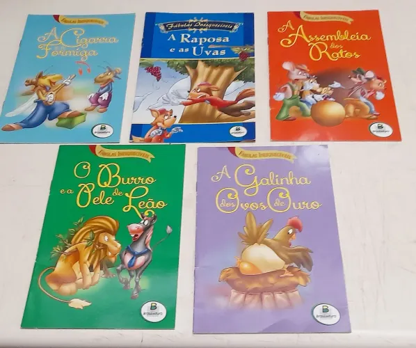 Livros infantis de fábulas inesquecíveis
