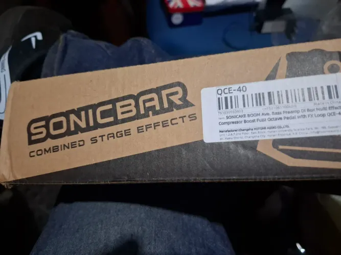 Pedal SONICBAR para baixo nova com Fonte