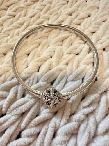 Pulseira Pandora Floco de Neve Original Prata 925