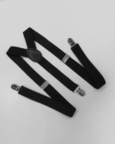 Suspensório Preto, Azul, Vermelho e outras cores