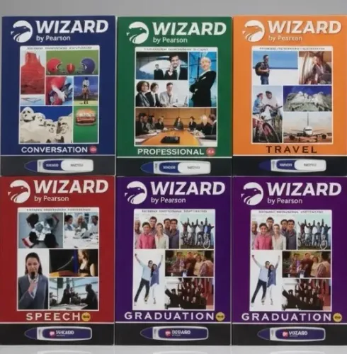 Livros wizard inglês w2 w4 w6 w8 w10 w12