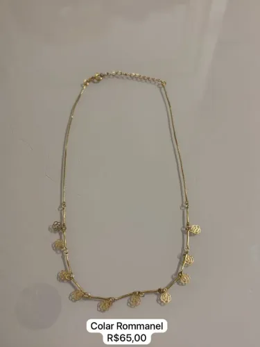 Vendo semi joias Rommanel metade do preço