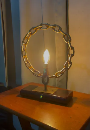 Luminária estilo industrial