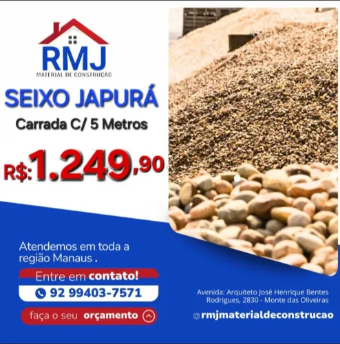 Seixo Japurá ( Carrada de 5 Metros )