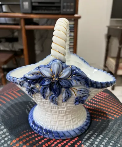 Floreira porcelana
