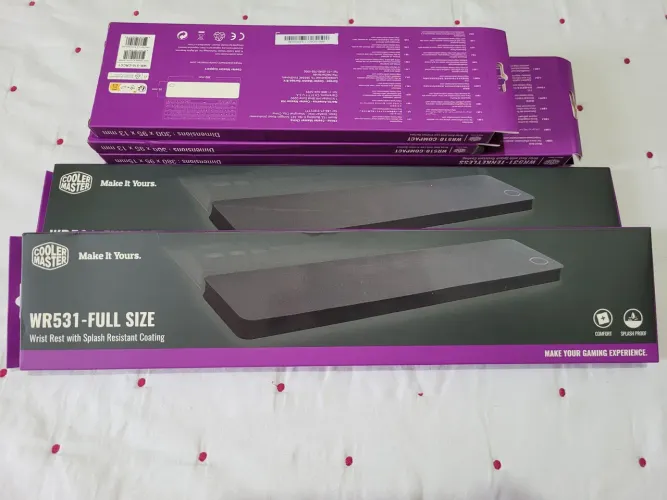 Cooler Master WR531-Full Size - Apoio de pulso para teclado