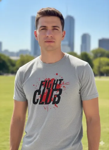 Camiseta Fight Club Tamanho G (nova)