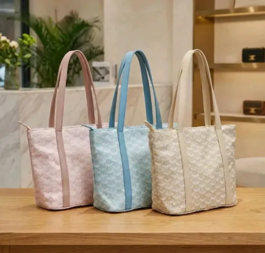 Bolsa de mão rosa, feminina elegante