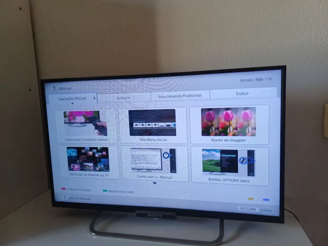 Smart tv sony bravia 32 polegadas