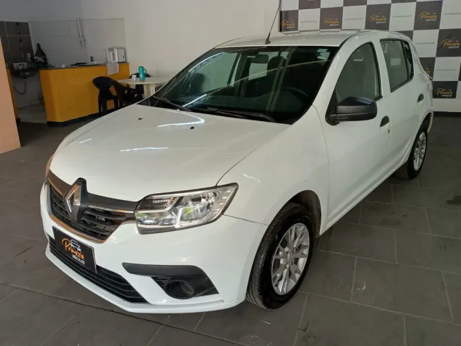 RENAULT SANDERO LIFE 1.0 FLEX MANUAL 2021 - MUITO CONSERVADO
