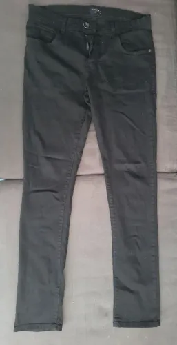 Calça Jeans Preta Skinny SLIM - QUIKSILVER - tam 42