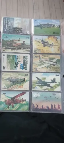  Cartões Telefônicos Força Brasileira sortidos