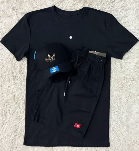 Kit G Boné Camisa e Bermuda G