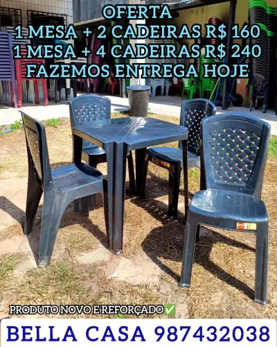 VENDO LINDA MESA COM CADEIRA KS.D.FIF.F.CJCMC. FK.F CKD.SID.X.IC.CJDIS.S.DJDMD.XJXMX8DMS D