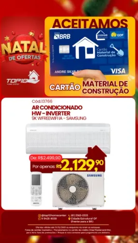 AR COND HW INV 9K WFREEWIFI IA - SAMSUNG 2.129,90