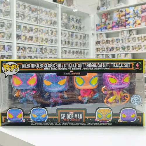 Funko Pop! Miles Morales - Gamerverse - 4 Pack