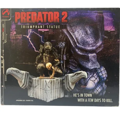 Predator 2 - Estátua Triunfante - Palisades Toys Novo