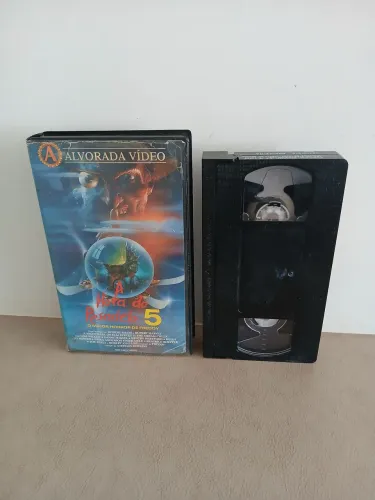 Fita Vhs Original A Hora do Pesadelo 5 - Freddy Krueger  - Rara