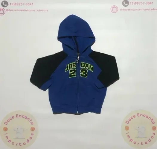 Blusas de moletom Jordan tamanho 12 meses importada (Desapego)