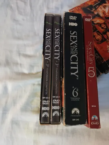 Box Completo DVD Sex and The City - 3, 5 e 6 Temporada