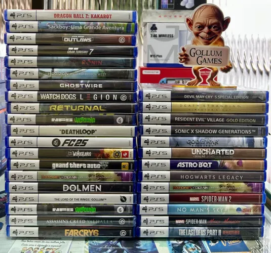 Jogos de Ps5 Ps4 Ps3 XboxOne Xbox360