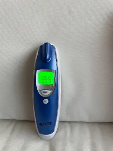Termômetro Digital De Testa G-tech Laser Infravermelho Febre Pouquíssimo Uso 